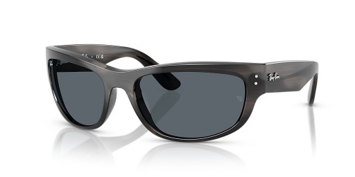 Ray-Ban RB2289 Mega Balorama M (60 - 19) with Blue lenses and Grey frame Sunglasses