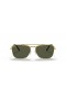 Ray-Ban RB3636 New Caravan M (55 - 15) with Green lenses and Gold frame Sunglasses