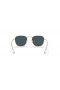 Ray-Ban RB8157 Frank Titanium S (51 - 20) with Blue lenses and Gold frame Sunglasses