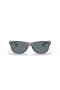 Ray-Ban RB2132 New Wayfarer Classic XL (58 - 18) with Blue lenses and Grey frame Sunglasses