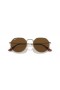 Ray-Ban RB8165 Jack Titanium S (51 - 20) with Brown lenses and Gold frame Sunglasses