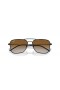 Ray-Ban RBR0102S Caravan Reverse XL (58 - 15) with Brown lenses and Black frame Sunglasses
