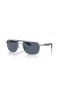 Ray-Ban RB3701 XXL (59 - 17) with Grey lenses and Silver frame Sunglasses