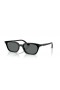 Ray-Ban RB4456 Zaya Bio-Based M (53 - 19) with Grey lenses and Black frame Sunglasses