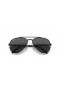 Ray-Ban RB3625 New Aviator XXL (62 - 14) with Grey lenses and Black frame Sunglasses
