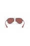 Ray-Ban RB8313M Scuderia Ferrari Collection XL (61 - 13) with Silver lenses and Black frame Sunglasses