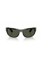 Ray-Ban RB2289 Mega Balorama XL (63 - 19) with Green lenses and Black frame Sunglasses
