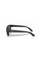 Ray-Ban RB4151 XL (59 - 17) with Green lenses and Black frame Sunglasses