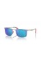 Ray-Ban RB3726M Scuderia Ferrari Collection XL (57 - 18) with Blue lenses and Silver frame Sunglasses