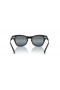 Ray-Ban RB0707SM XL (53 - 21) with Blue lenses and Black frame Sunglasses