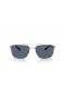 Ray-Ban RB3701 XXL (59 - 17) with Grey lenses and Silver frame Sunglasses