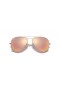 Ray-Ban RB3025 Aviator Flash Lenses XL (58 - 14) with Copper lenses and Silver frame Sunglasses