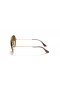 Ray-Ban RB3025 Aviator Gradient XL (58 - 14) with Brown lenses and Gold frame Sunglasses
