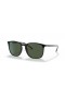 Ray-Ban RB4387 M (56 - 18) with Green lenses and Black frame Sunglasses