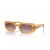 Ray-Ban RB4395 Kiliane Bio-Based M (54 - 21) with Violet lenses and Yellow frame Sunglasses