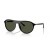 Ray-Ban RB2215 XL (56 - 20) with Green lenses and Black frame Sunglasses