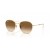 Ray-Ban RB3809 XL (55 - 20) with Brown lenses and Gold frame Sunglasses
