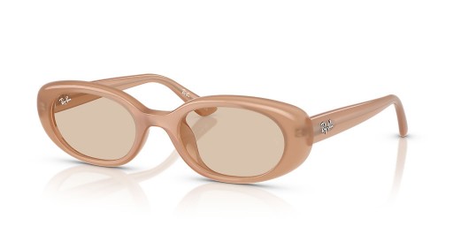 Ray-Ban RB4441D Bio-Base de L (53 - 21) com lentes Marrom e Marrom, armação Óculos de sol
