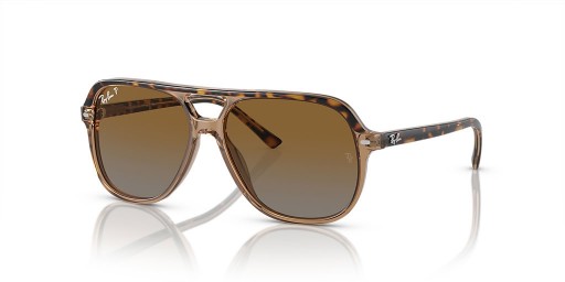 Ray-Ban RB9096S Bill Crianças XS (49 - 13) com lentes Marrom e Tartaruga armação Óculos de sol