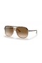 Ray-Ban RB2198 Bill M (60 - 14) com lentes Marrom e Tartaruga armação Óculos de sol