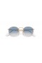 Ray-Ban RB3447 Redonda de Metal L (53 - 21) com lentes Azuis e cor-de-Rosa armação Óculos de sol