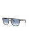 Ray-Ban RB2213 L (55 - 20) com lentes Azuis e Tartaruga armação Óculos de sol
