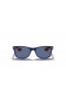 Ray-Ban RB9052S New Wayfarer Crianças S (47 - 15) com lentes Azuis e Azul armação Óculos de sol
