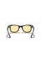 Ray-Ban RB2140F Original do Clássico Wayfarer L (52 - 22) com Amarelo lentes e Preto armação Óculos de sol