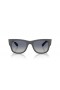 Ray-Ban RB4840S Mega Wayfarer Liteforce L (52 - 21) com lentes Cinza e Cinza, armação Óculos de sol