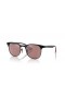 Ray-Ban RB8327M Scuderia Ferrari Coleção L (53 - 20) com a Prata e lentes Preta armação Óculos de sol
