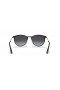 Ray-Ban RB3539 Erika Metal M (54 - 19) com lentes Cinza e Preto armação Óculos de sol