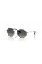 Ray-Ban RB9565S Jack Crianças M (47 - 19) com lentes Cinza e Prata armação Óculos de sol