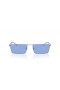 Ray-Ban RB3741 Emy Bio-Base de L (56 - 17) com lentes Azuis e Prata armação Óculos de sol