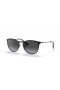 Ray-Ban RB3539 Erika Metal M (54 - 19) com lentes Cinza e Preto armação Óculos de sol