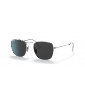 Ray-Ban RB8157 Frank TitÃ¢nio S (51 - 20) Preto com lentes e moldura de Prata Ã“culos de sol