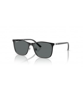 Ray-Ban RB9551S Crianças S (48 - 16) com lentes Cinza e Preto armação Óculos de sol