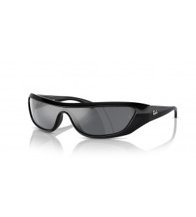 Ray-Ban RB4431 Xan, de Base biológica, XL (0 - 134) com lentes Cinza e Preto armação Óculos de sol