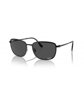 Ray-Ban RB3705 Chromance XL (57 - 19) com lentes Cinza e Preto armação Óculos de sol