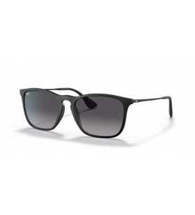Ray-Ban RB4187 Chris M (54 - 18) com lentes Cinza e Preto armaÃ§Ã£o Ã“culos de sol