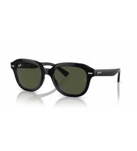 Ray-Ban RB4398 Erik L (51 - 20), de cor Verde, lentes e Preto armação Óculos de sol