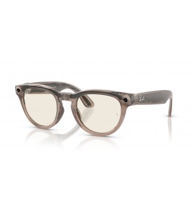 Ray-Ban RW4009F Ray-Ban | Meta de Baixo Ponte de Ajuste Headliner L (51 - 23), de cor Verde, lentes Cinza e armação Óculos de sol