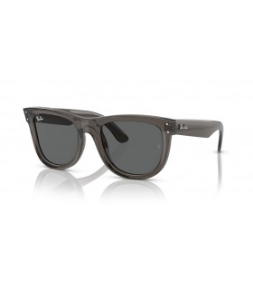 Ray-Ban RBR0502SF Wayfarer Inversa M (53 - 20) com lentes Cinza e Cinza, armaÃ§Ã£o Ã“culos de sol