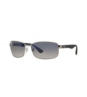 Ray-Ban RB3478 M (60 - 17) com lentes Azuis e Prata armação Óculos de sol