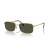 Ray-Ban RB3717 XL (57 - 18), de cor Verde, lentes e moldura de Ouro Ã“culos de sol