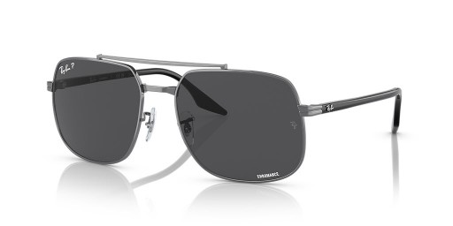 A Ray-Ban RB3699 M (56 - 18), Szürke, objektívek, Ezüst keret Napszemüveg