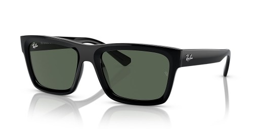 A Ray-Ban RB4396 Warren Bio-Alapú XL (57 - 20), Zöld lencse, Fekete keret Napszemüveg