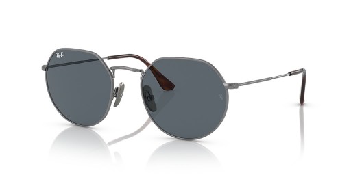 A Ray-Ban RB8165 Jack Titán S (51 - 20), a Kék lencse, Ezüst keret Napszemüveg