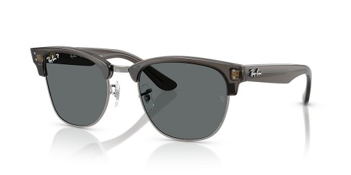 A Ray-Ban RBR0504S Clubmaster Fordított L (54 - 21), Szürke, objektívek, Szürke keret, Napszemüveg