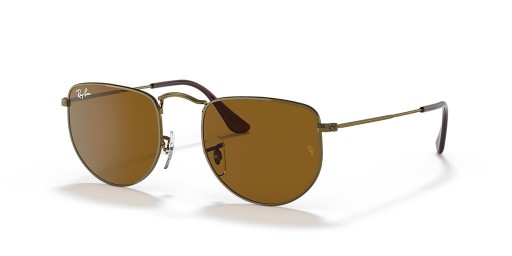 A Ray-Ban RB3958 Elon XS (47 - 20) Barna lencse, Sárga keret Napszemüveg