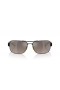 A Ray-Ban RB3763M Scuderia Ferrari-Gyűjtemény Chromance XXL (64 - 17) Szürke lencse, Fekete keret Napszemüveg